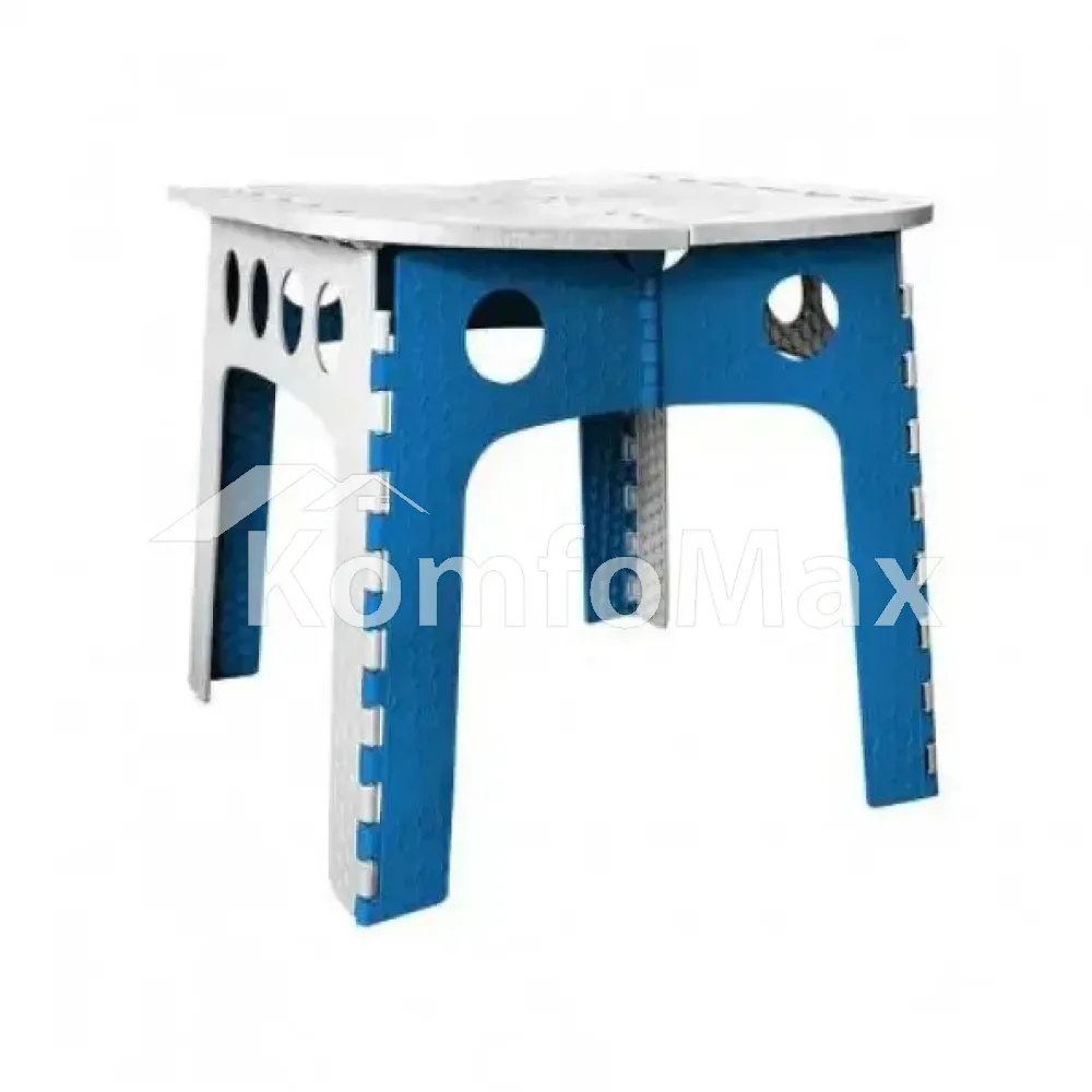 Стіл розкладний EcoFabric CL-001, 55х55х51,5см. синій 