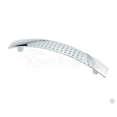 Ручка меблева DS дуга в крапку DN 87/96 G2 18269 ОптимаЛайн 96мм. хром