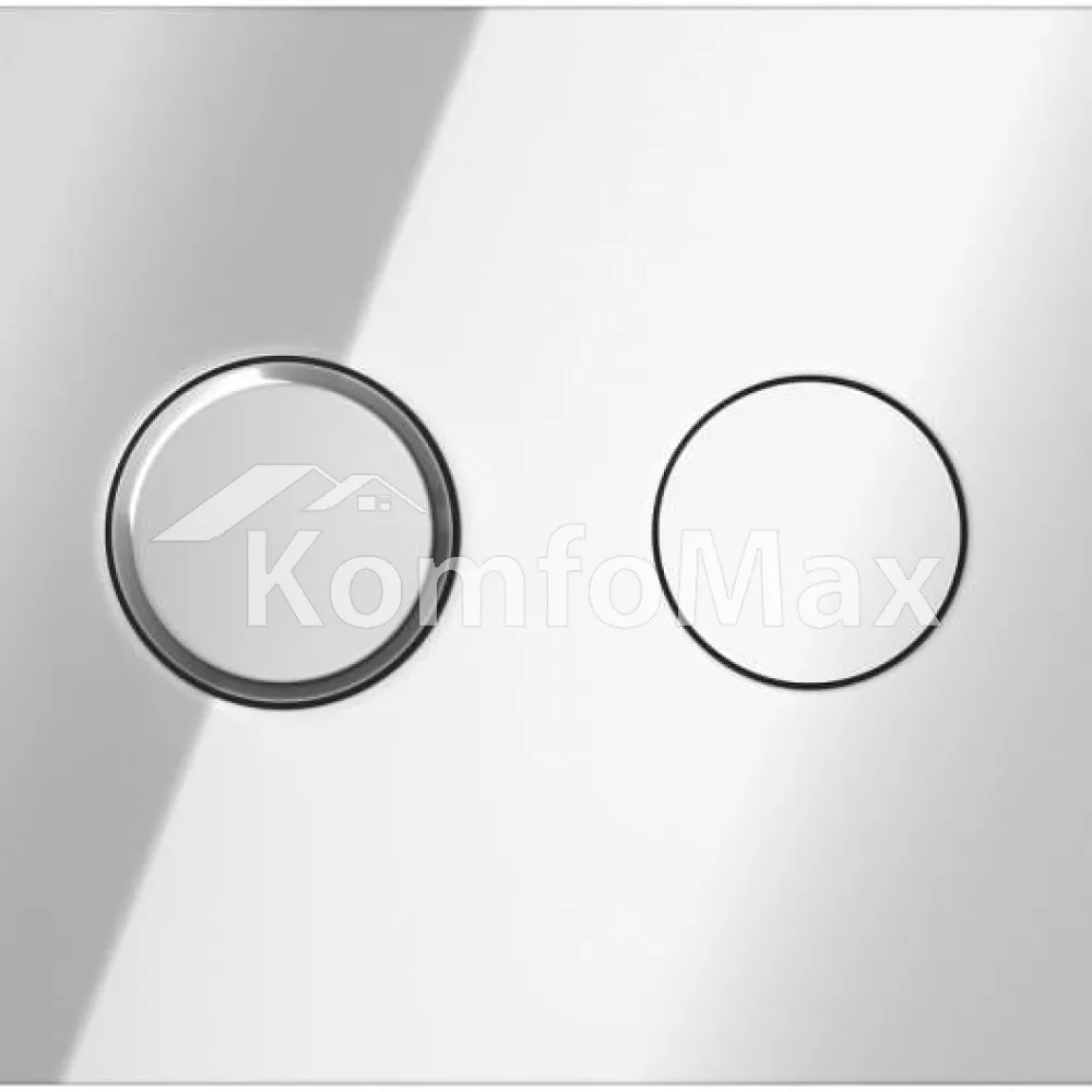 Інсталяція Cersanit AQUA 52 з кнопкою Accento Circle + унітаз Crea із сидінням Slim  - фото 6
