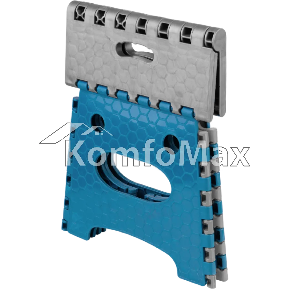 Стілець розкладний EcoFabric CL-005, 31х31х26,9см. синій  - фото 1
