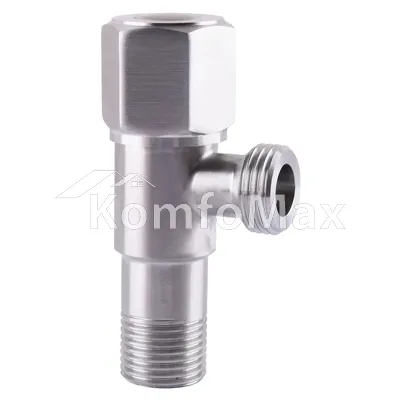 Кран вентильний кутовий Professional 1/2″X1/2″ NV-QP888