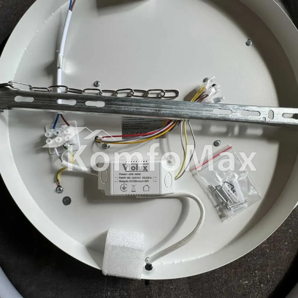LED світильник VIOLUX smart DOMINO круг 90W 3000-4000-5000K IP20 220555  - фото 9