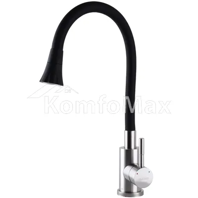 Змішувач для кухні Globus Lux ALPEN SBT1-203SA-B01, чорний