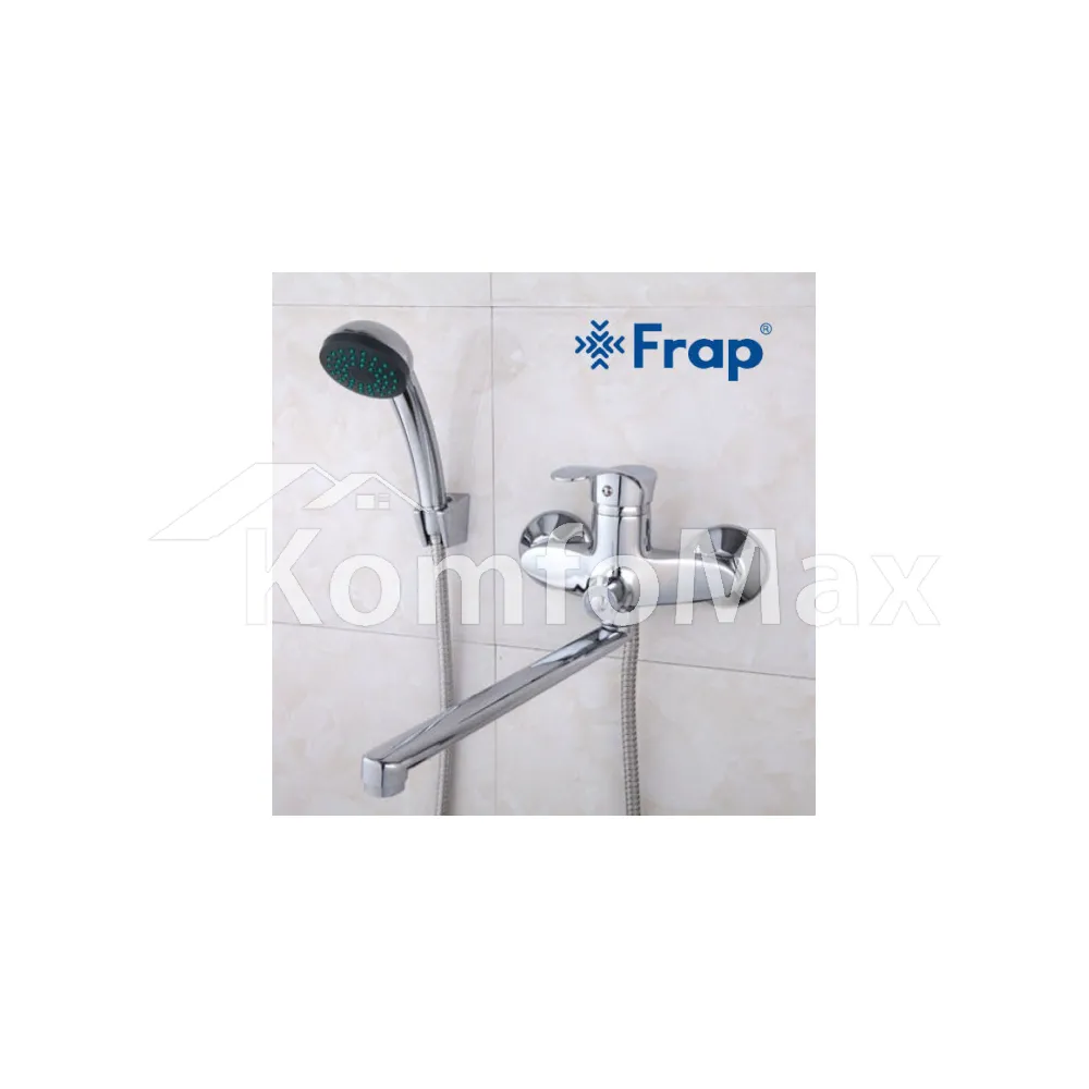 Змішувач для ванни Frap F22001, латунь хром  - фото 1