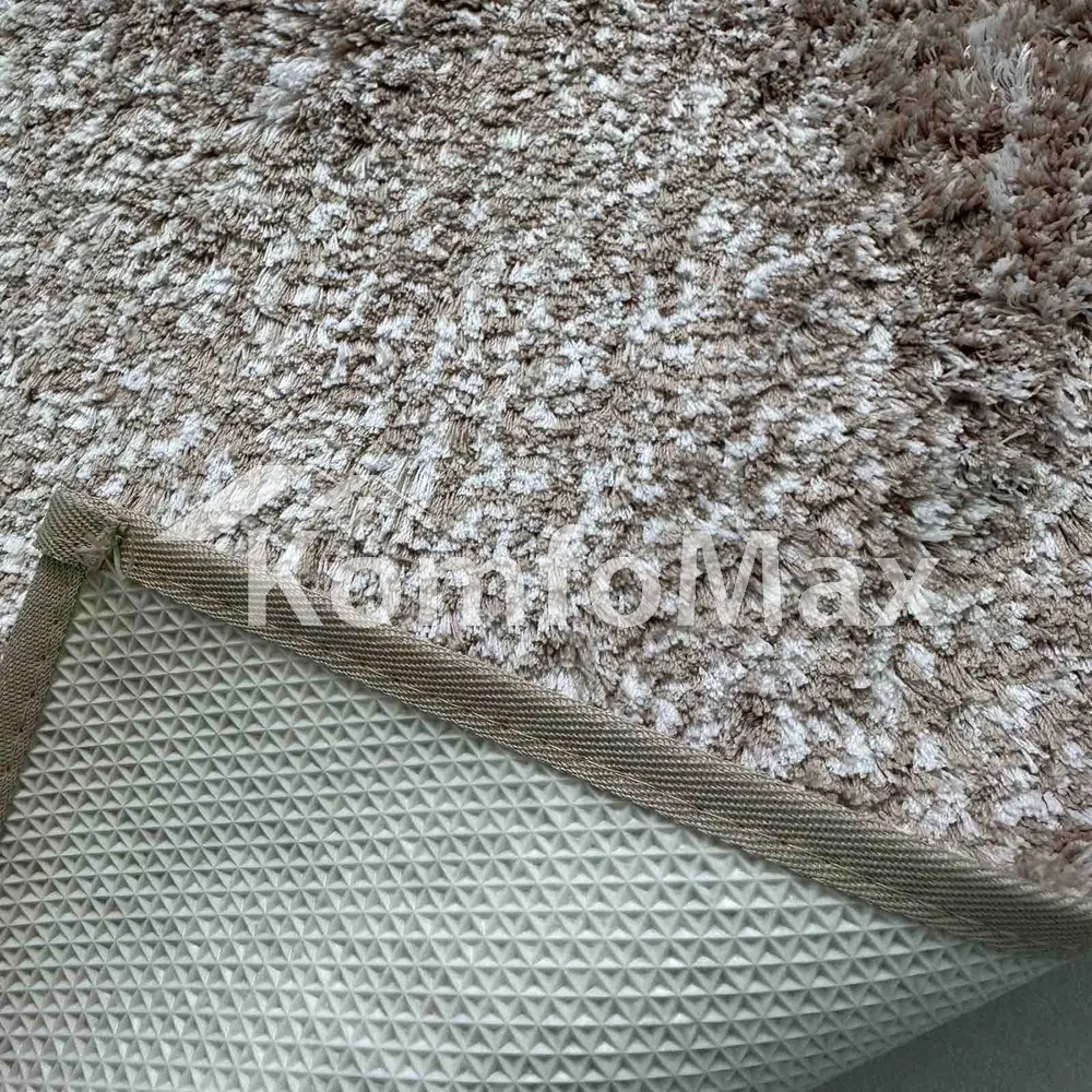 Килимок для ванної кімнати DarianA Comfort 60х50см. бежевий  - фото 4