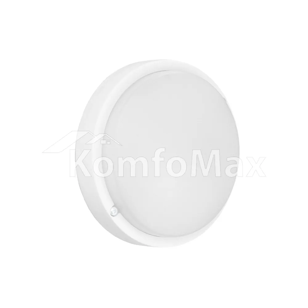 LED світильник Violux ДББ ATOM UA 12W 5000K IP54 253351 білий  - фото 1