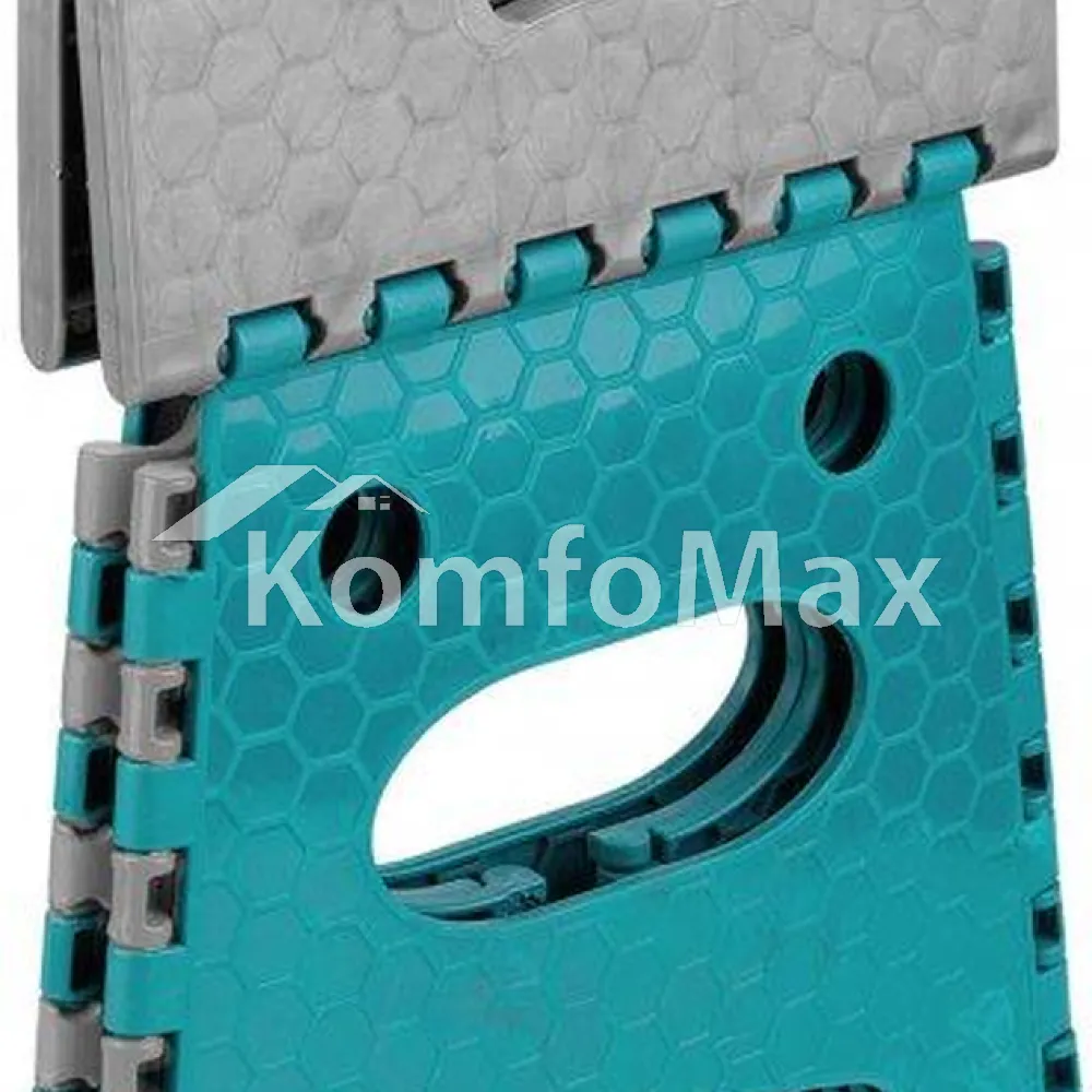 Стілець розкладний EcoFabric CL-006, 31х31х26,9см. бірюзовий  - фото 1