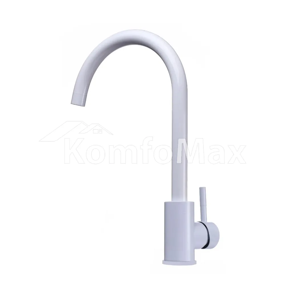 Змішувач для кухні Globus Lux Alpen SUS-203S-WW білий  - фото 2
