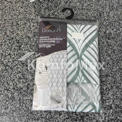Шторка для ванної Dariana XRQ-RP-444-624 180х180см