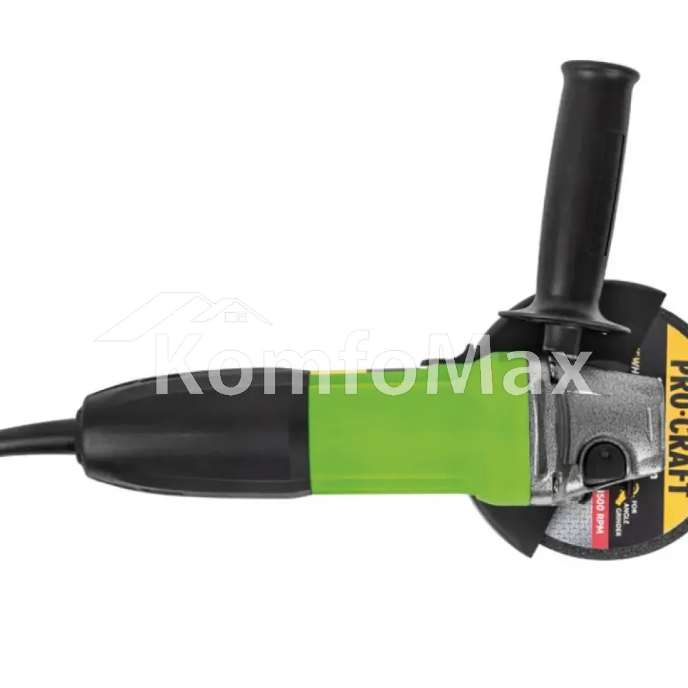 Кутова шліфувальна машинка (Болгарка) ProCraft PW1100 125мм  - фото 2