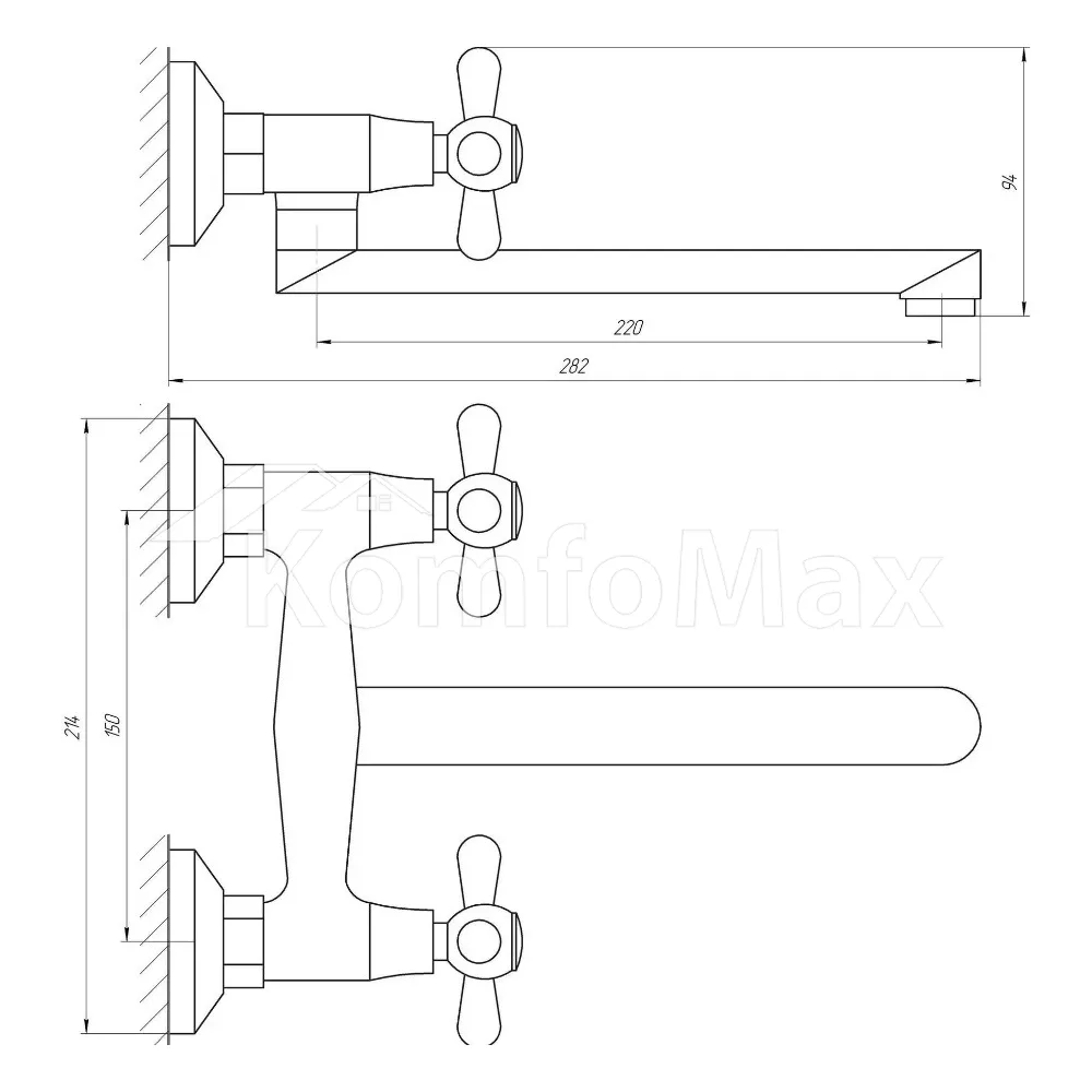 Змішувач для кухні Globus Lux GB SHARM-361-BRASS, хром  - фото 3