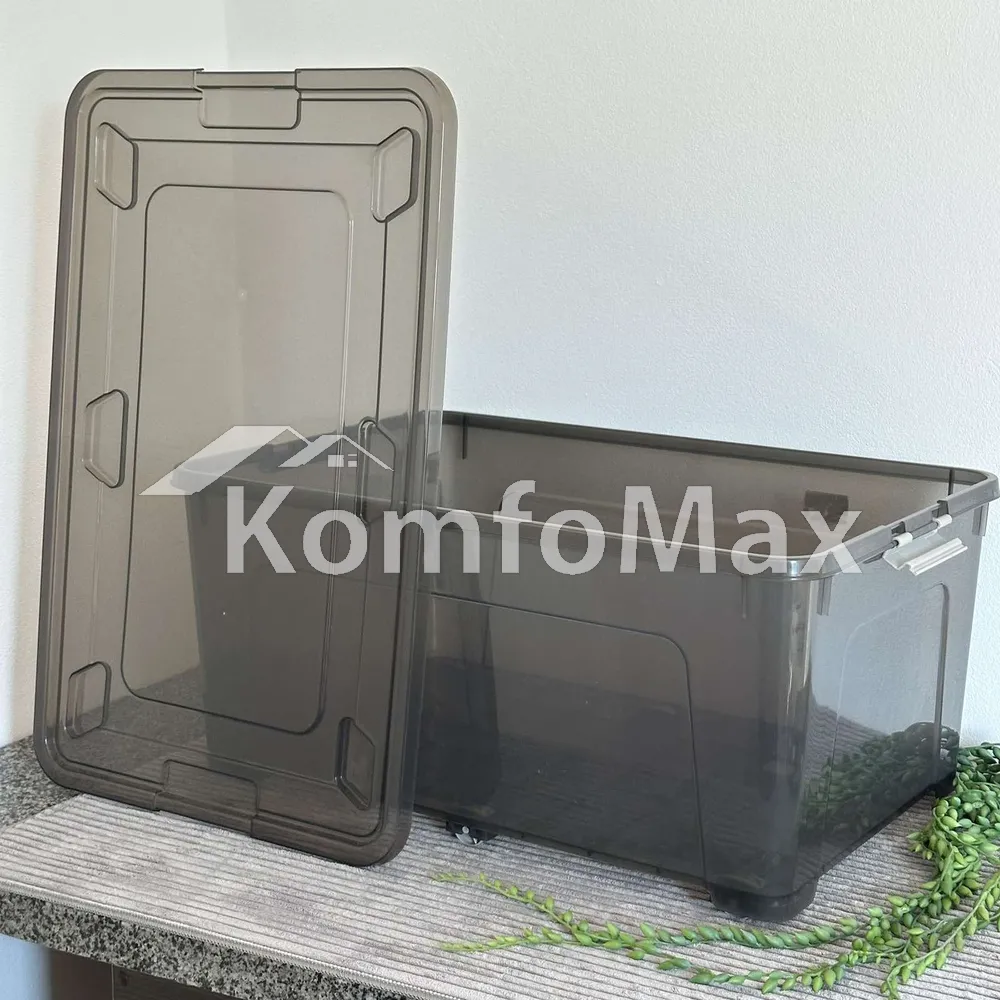 Контейнер Smart Box 50л. 59х39х27,5см. корич. пр./какао  - фото 3