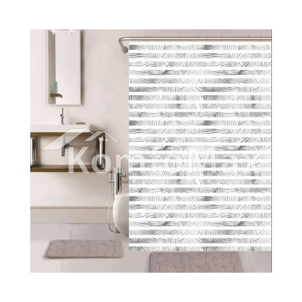 Шторка для ванної Dariana XRQ-RP-604 180х180см 