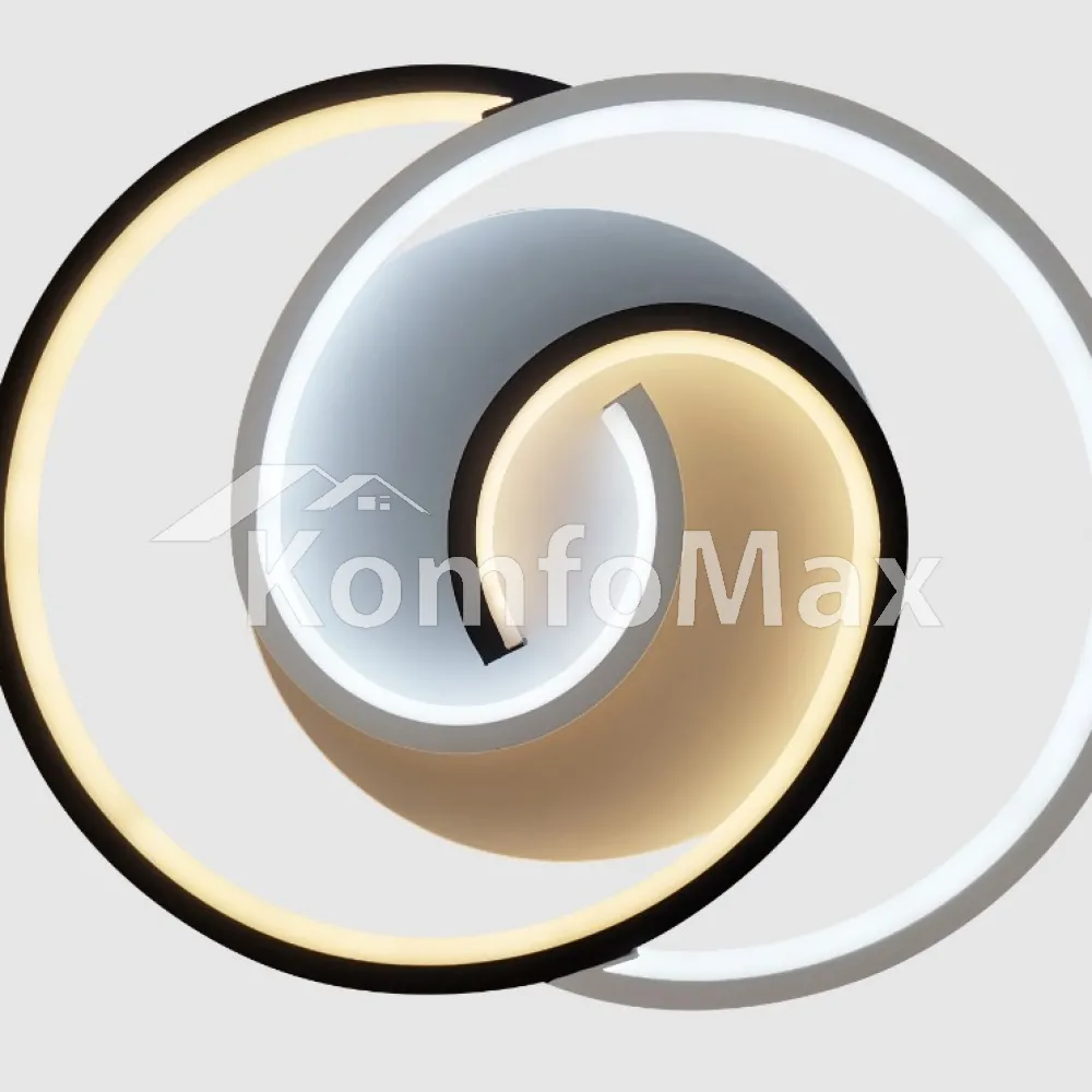 LED світильник VIOLUX smart DOMINO круг 90W 3000-4000-5000K IP20 220555 