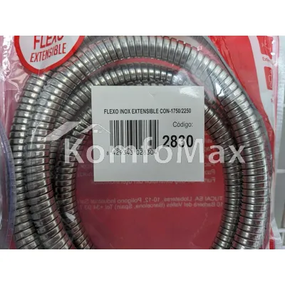 Шланг для душу TUCAI FlexoInoxExtensible Con-1750/2250 (2830) 175-225см.