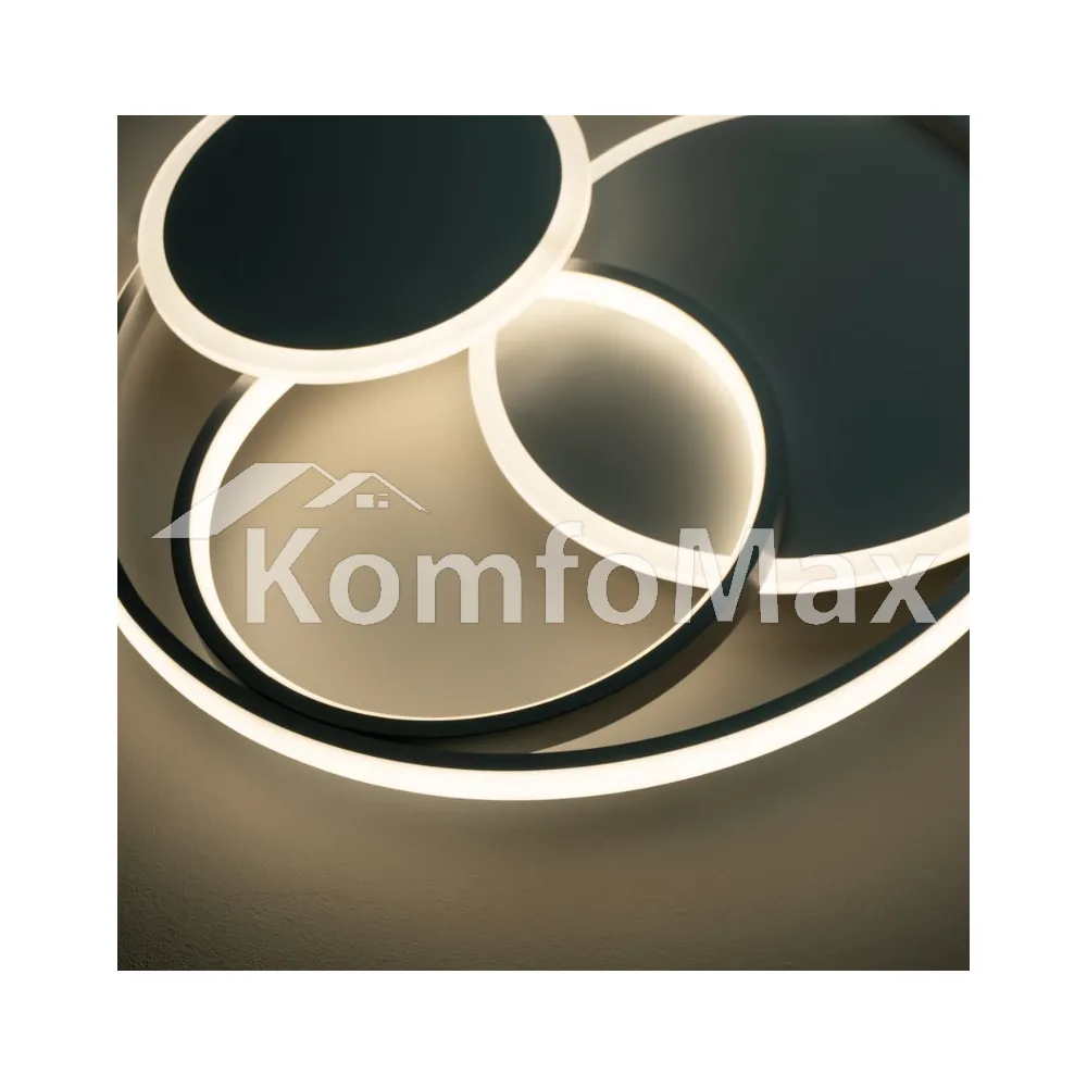 LED світильник VIOLUX smart SPINER круг 100W 3000-5000K IP20 220525 білий  - фото 11