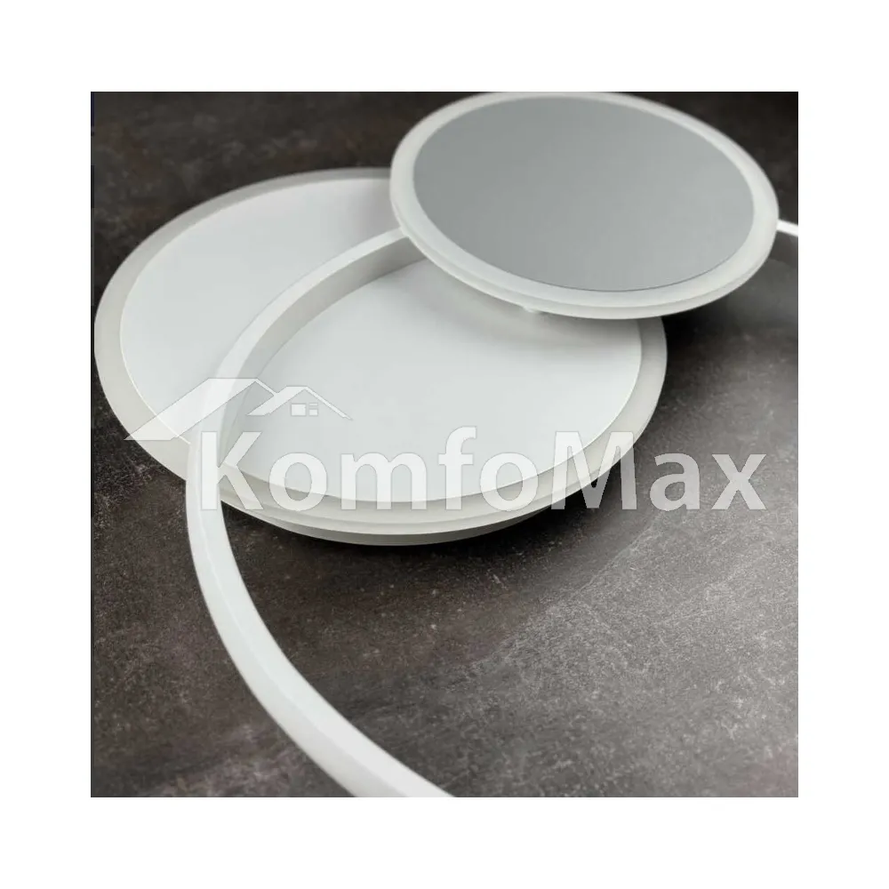 LED світильник VIOLUX smart SPINER круг 100W 3000-5000K IP20 220525 білий  - фото 10
