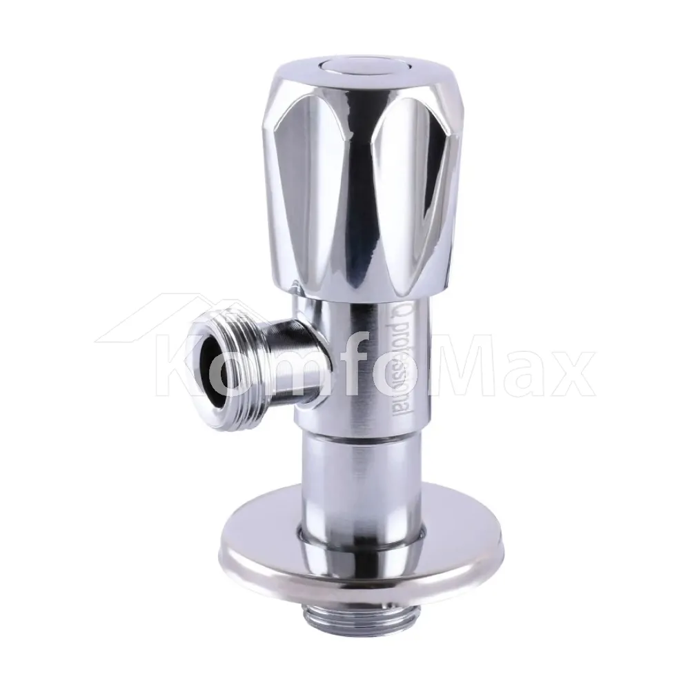 Кран вентильний кутовий Professional 1/2″X1/2″ NV-QP999 
