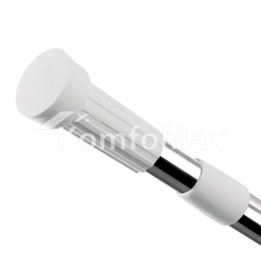 Карниз для ванної Frap F8902 110-200см. Нержавіюча сталь 