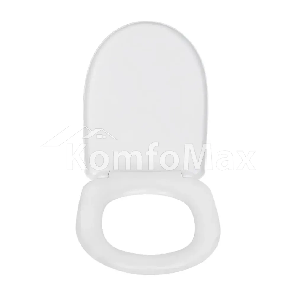 Кришка для унітазу SoloPlast СУ-3 поліпропілен біла  - фото 1