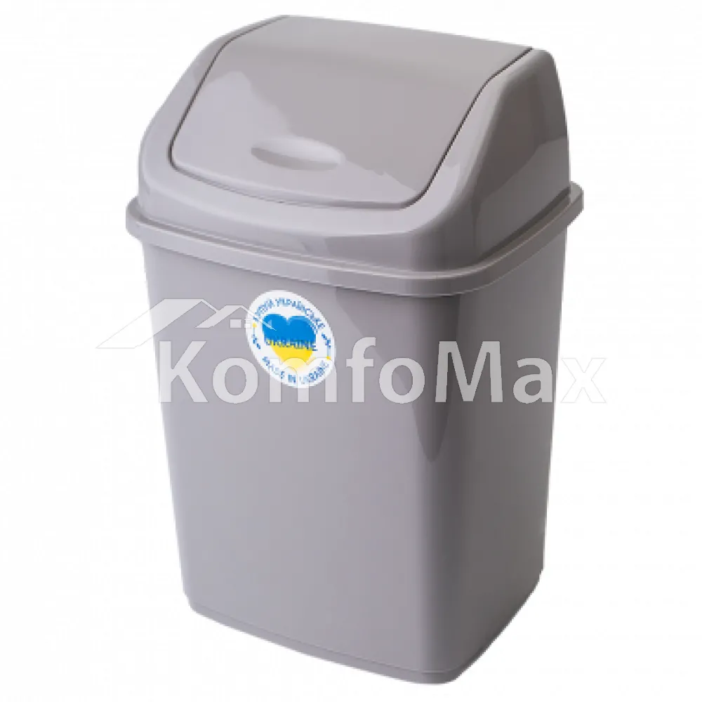 Відро для сміття 5л. какао 