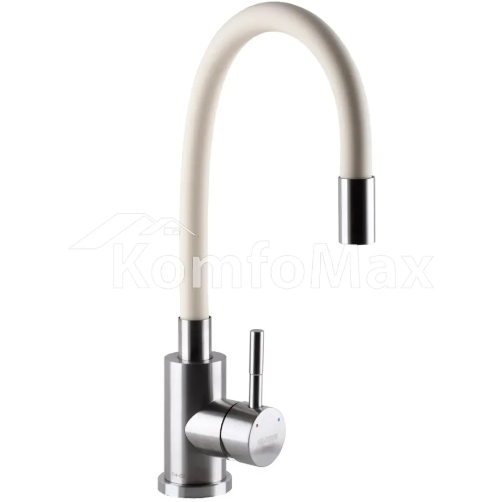 Змішувач для кухні Globus Lux ALPEN SBT1-203 S-BEIGE, бежевий  - фото 1