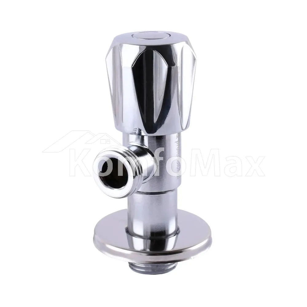 Кран вентильний кутовий Professional 1/2″X1/2″ NV-QP999  - фото 1