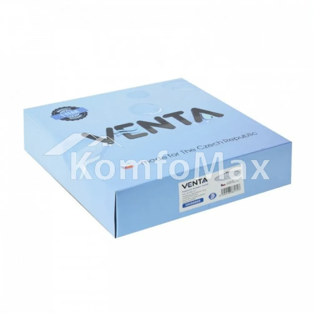 Лійка для душу верхня VENTA OHS5003 25см.  - фото 3