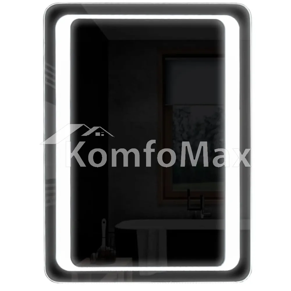 Дзеркало LED UNIO MRR-04 SQR-RA- 600x800 mm. FL  - фото 4