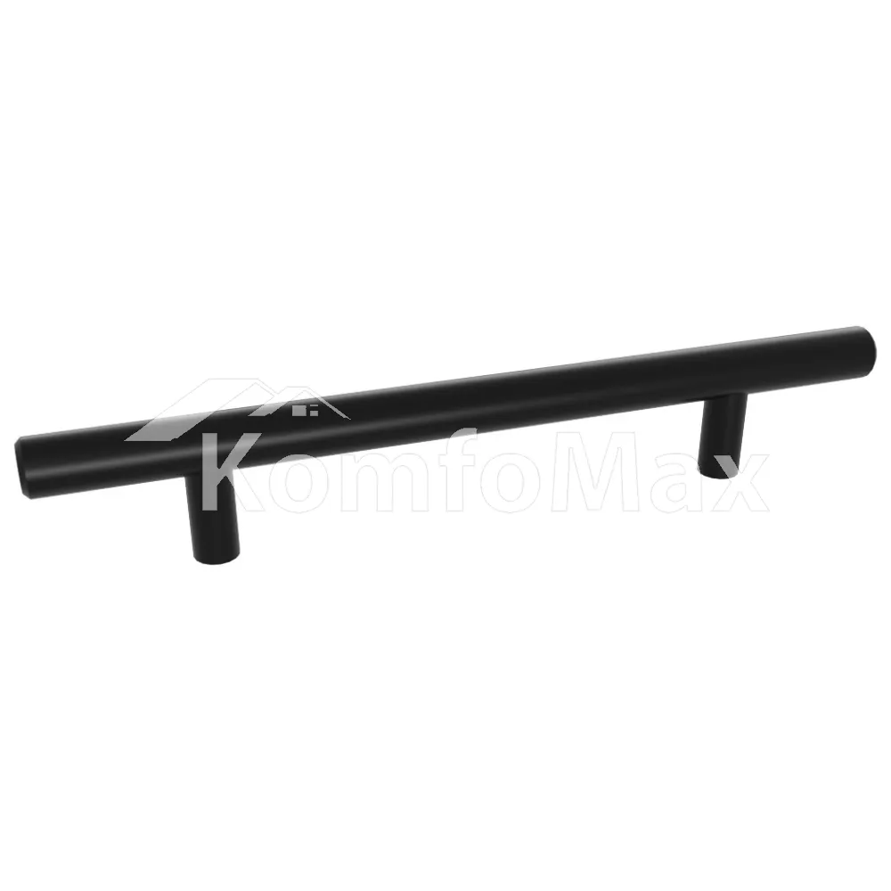 Ручка меблева DS рейлінгова DR 11/096 SS BLK 122098 ЄвроЛайн 96мм. чорний 