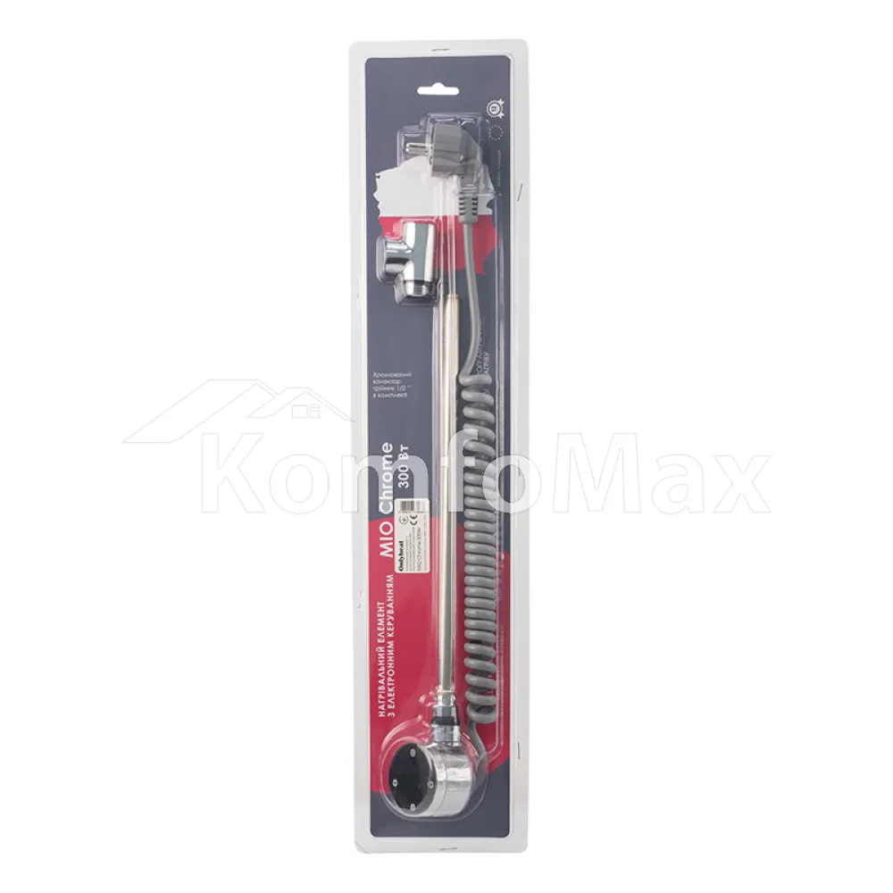 Тен для рушникосушки OnlyHeat Argent Chrome 0,3кВт  - фото 1