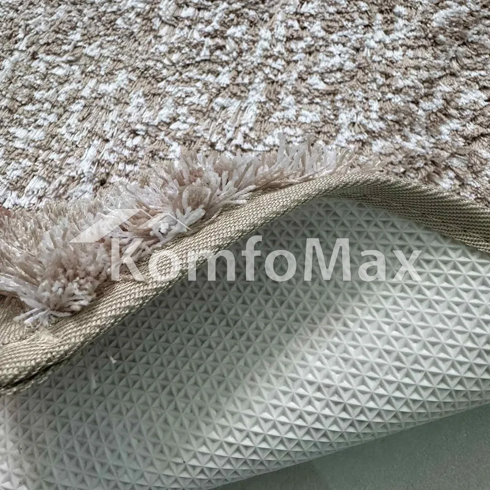 Килимок для ванної кімнати DarianA Comfort 60х50см. бежевий  - фото 1