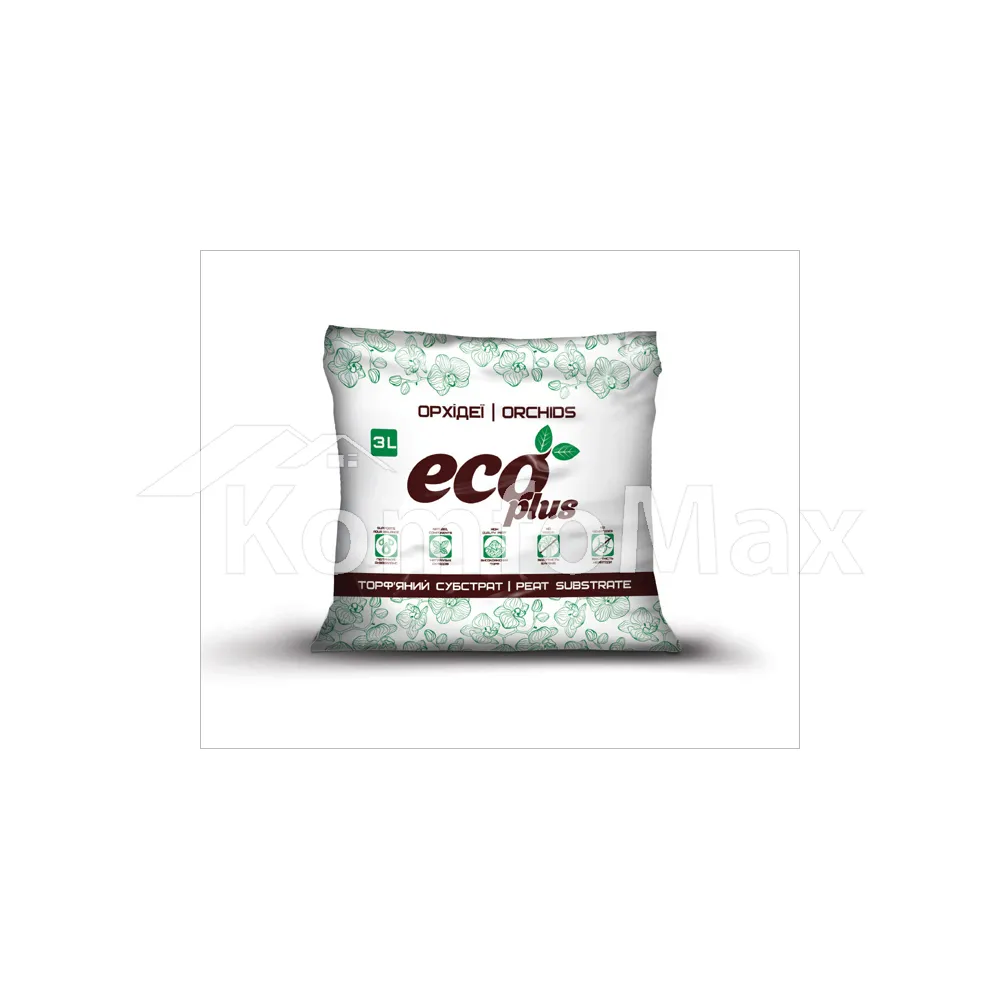 Субстрат торф’яний ECO PLUS для орхідеї 3л. 