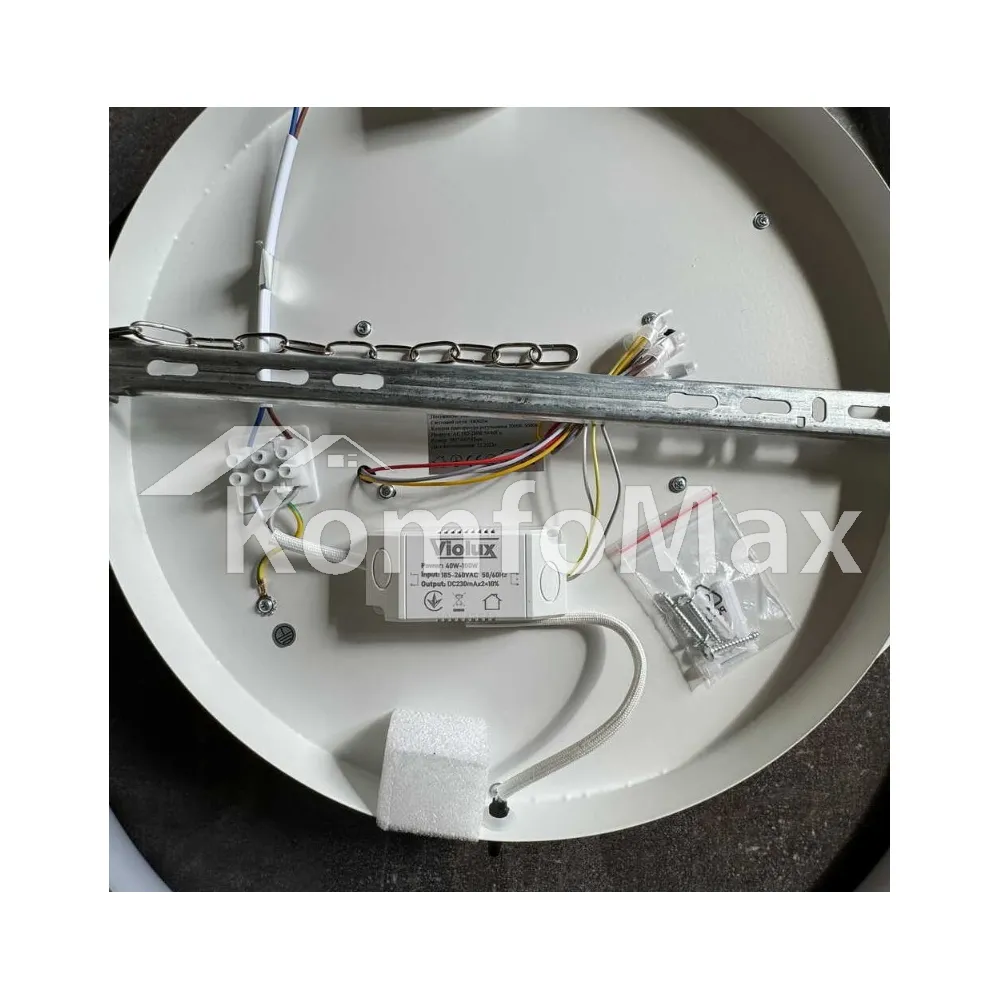 LED світильник VIOLUX smart DOMINO круг 90W 3000-4000-5000K IP20 220555  - фото 9