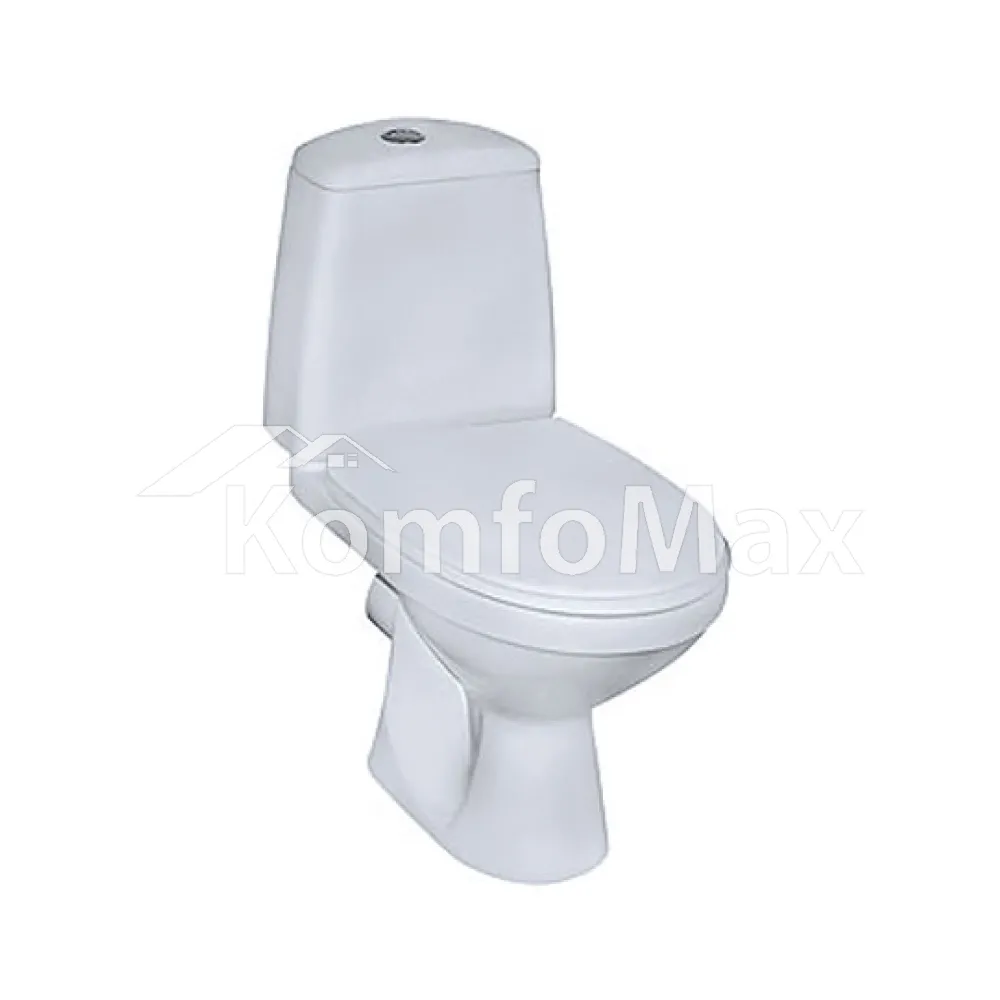 Унітаз-компакт KOLO SOLO S7923200U 3/6л. з бачком і сидінням Soft-close дюропласт, косий випуск 
