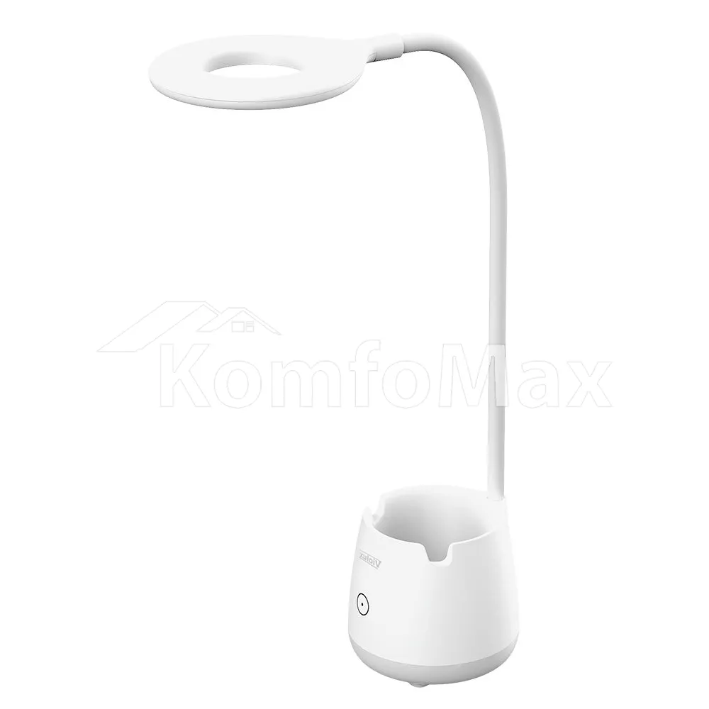 Настільна лампа акумуляторна Violux BASKET 6W 300LM 4200К 2400mAh білий 
