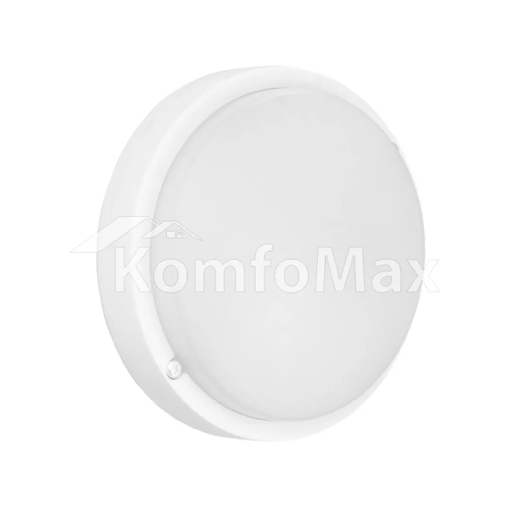 LED світильник Violux ДББ ATOM UA 12W 5000K IP54 253351 білий  - фото 1