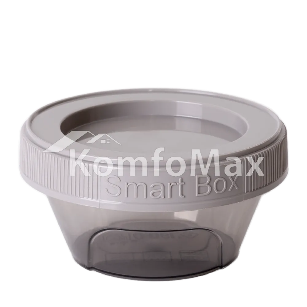 Контейнер Smart Box круглий 0,06л 7,5x4см корич. пр./какао 