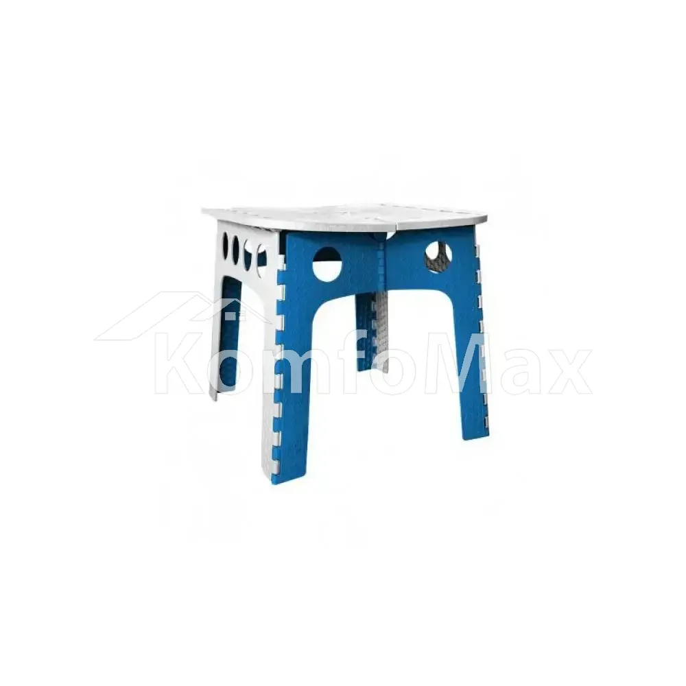 Стіл розкладний EcoFabric CL-001, 55х55х51,5см. синій 