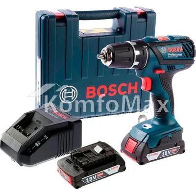 Шуруповерт акумоляторний BOSCH Professional GSR 18-Li 18В 2 акб.