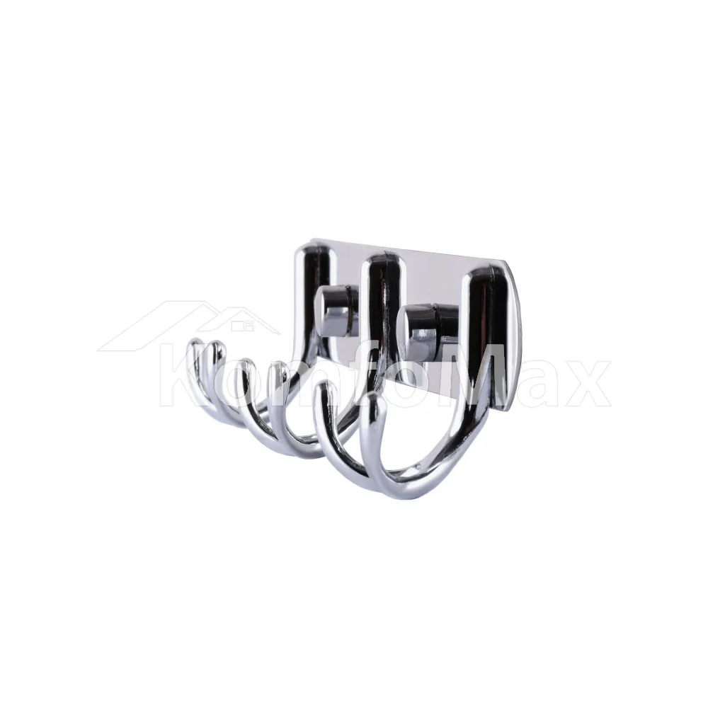 Гачки на планці Globus Lux RM 1502-3, на 3 гачки  - фото 1