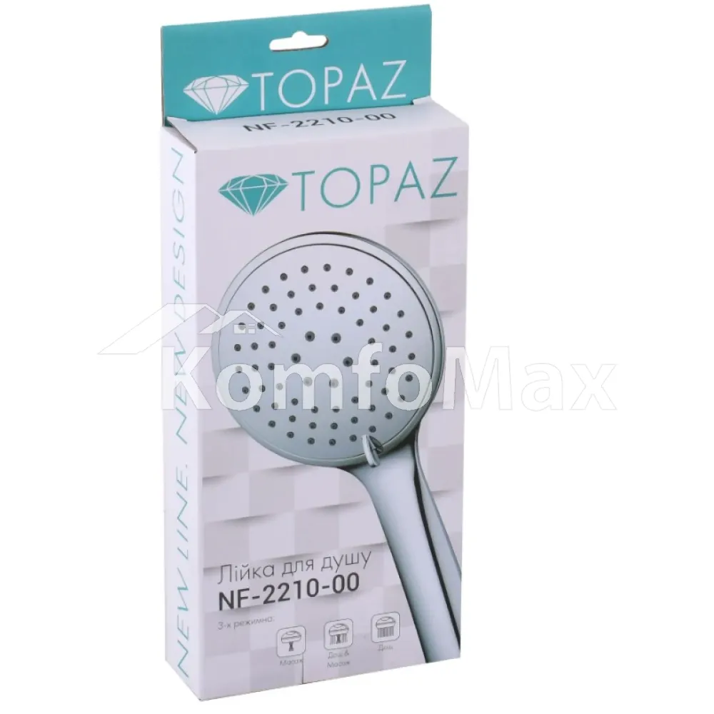 Лійка для душу Topaz NF-2210-00  - фото 5