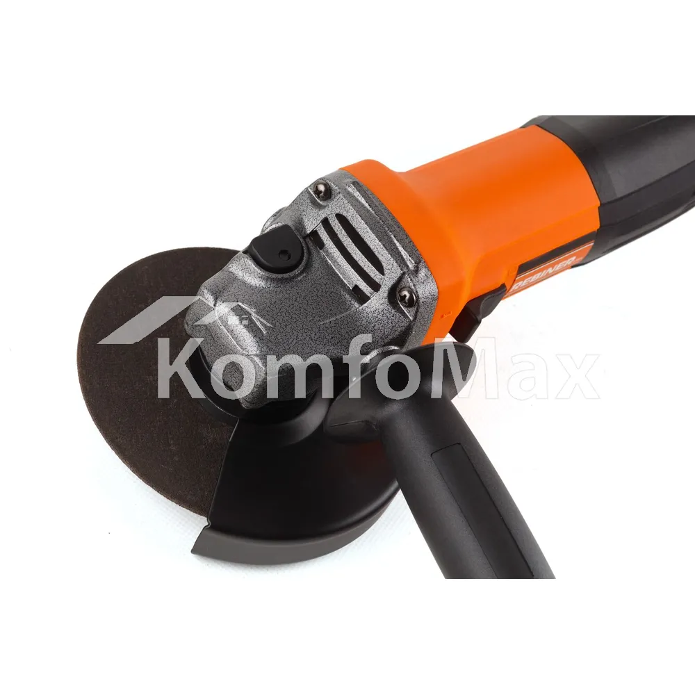 Кутова шліфувальна машинка (Болгарка) Rebiner RAG-1050-125 125мм  - фото 4