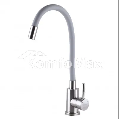 Змішувач для кухні Globus Lux ALPEN SBT1-203 SG, сірий