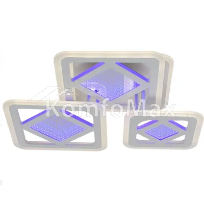LED світильник Sirius LI8885/3A WH (BL+YL) 98W+42W