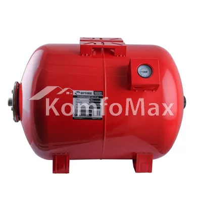 Гідроакумолятор Optima cal-pro з манометром 100л.