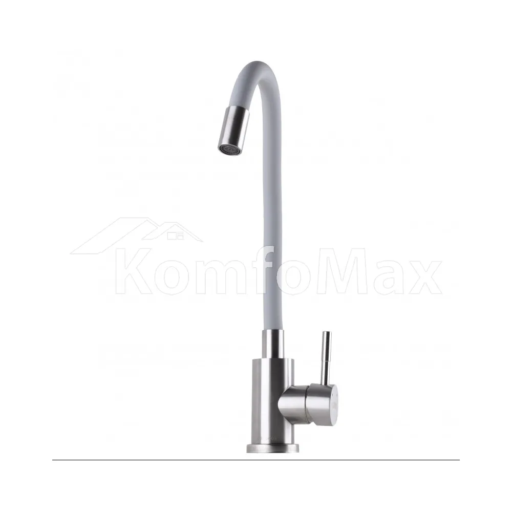 Змішувач для кухні Globus Lux ALPEN SBT1-203 SG, сірий  - фото 3