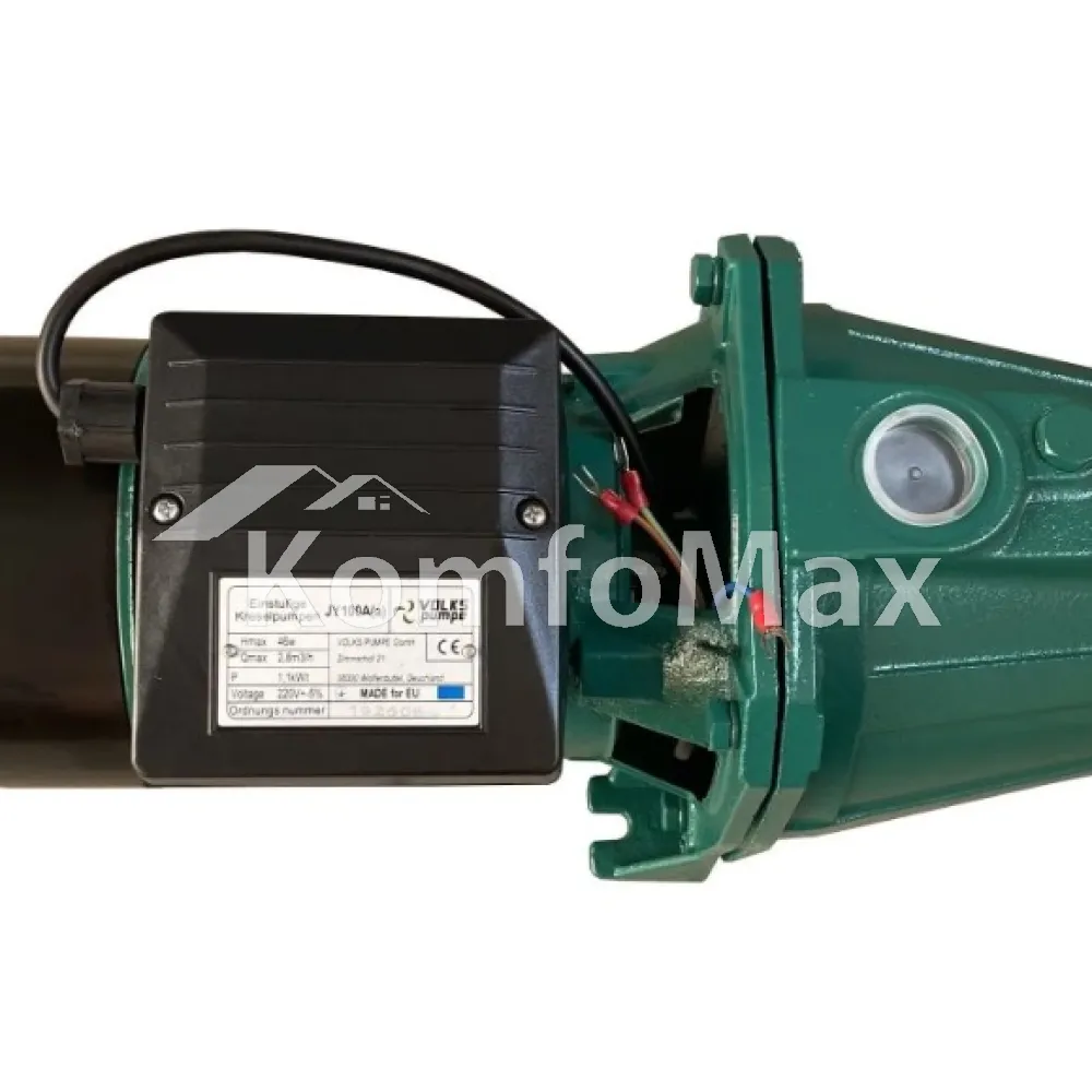 Насос відцентровий Volks pumpe JY100A (a) 10M 1.1 кВт  - фото 2