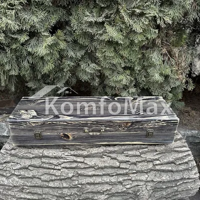Подарунковий набір шампурів Mzavod Козак темний текстура