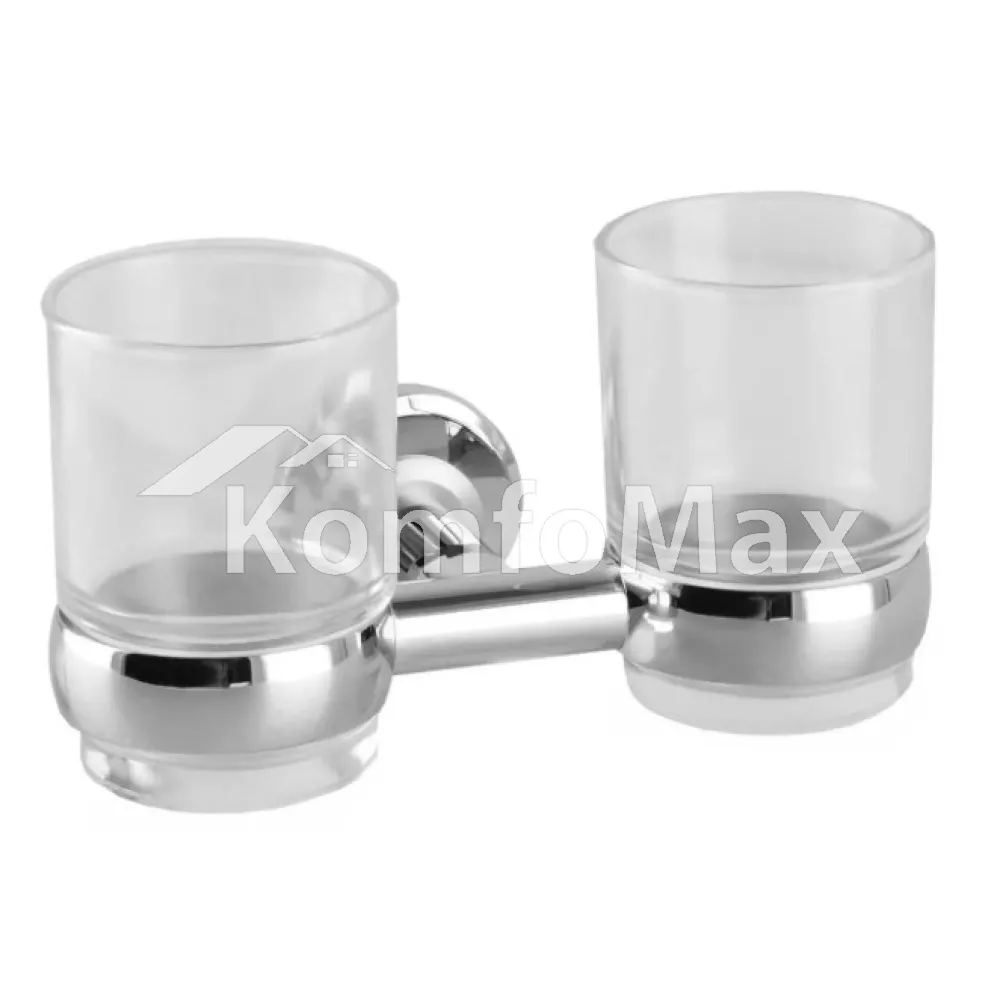 Стакан для зубних щіток настінний подвiйний Perfect Sanitary Appliances YL 5801 
